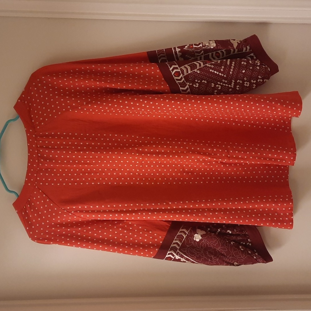 NWT, Anthropologie Vineet Bahl Nora Embroidered Tunic - Picture 7 of 16
